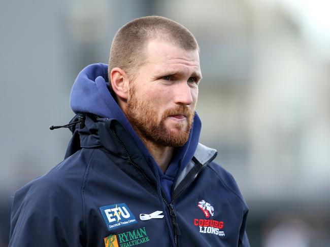 Coburg coach Leigh Adams. Picture: Hamish Blair