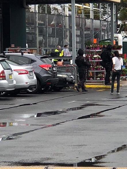 No Bunnings staff members were injured or involved, a spokeswoman said. Picture: Lita Louise