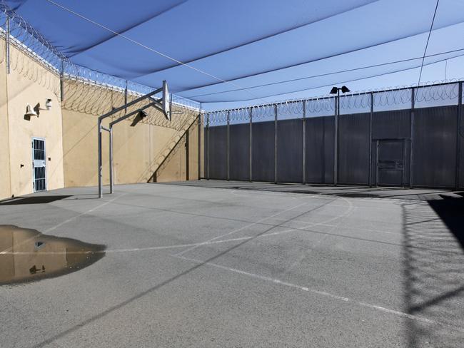 The basketball courts inside Goulburn’s Supermax.