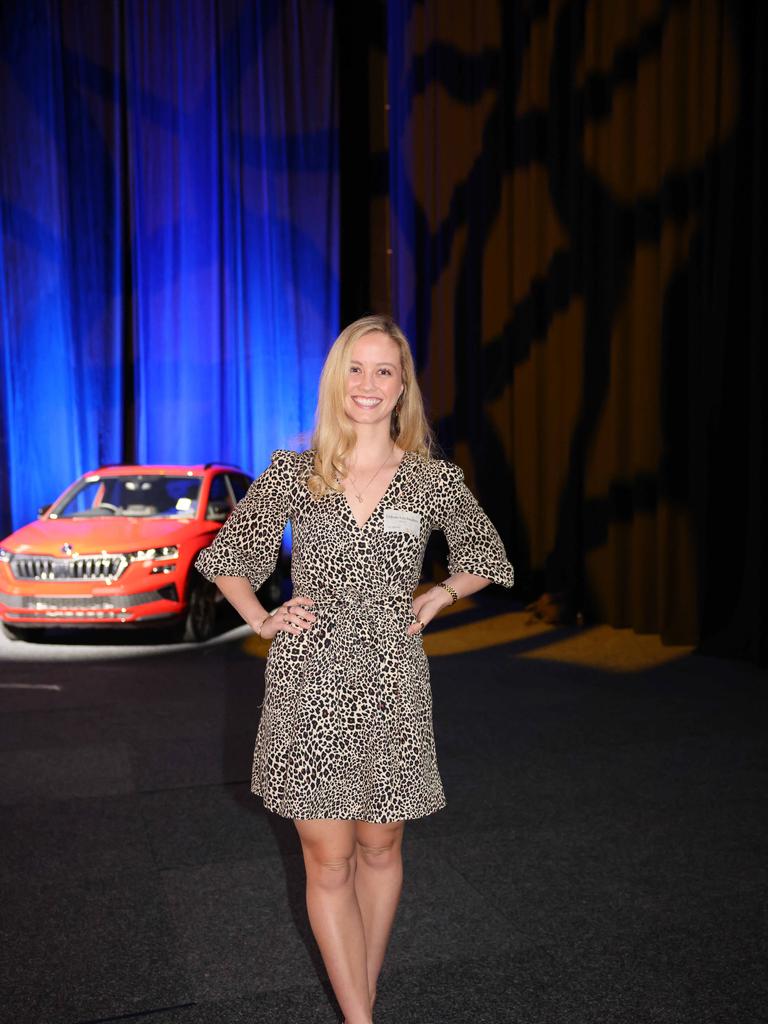 Dakota-Lily Sanders at the TSS Foundation Breakfast, Gold Coast Convention and Exhibition Centre. Picture, Portia Large.