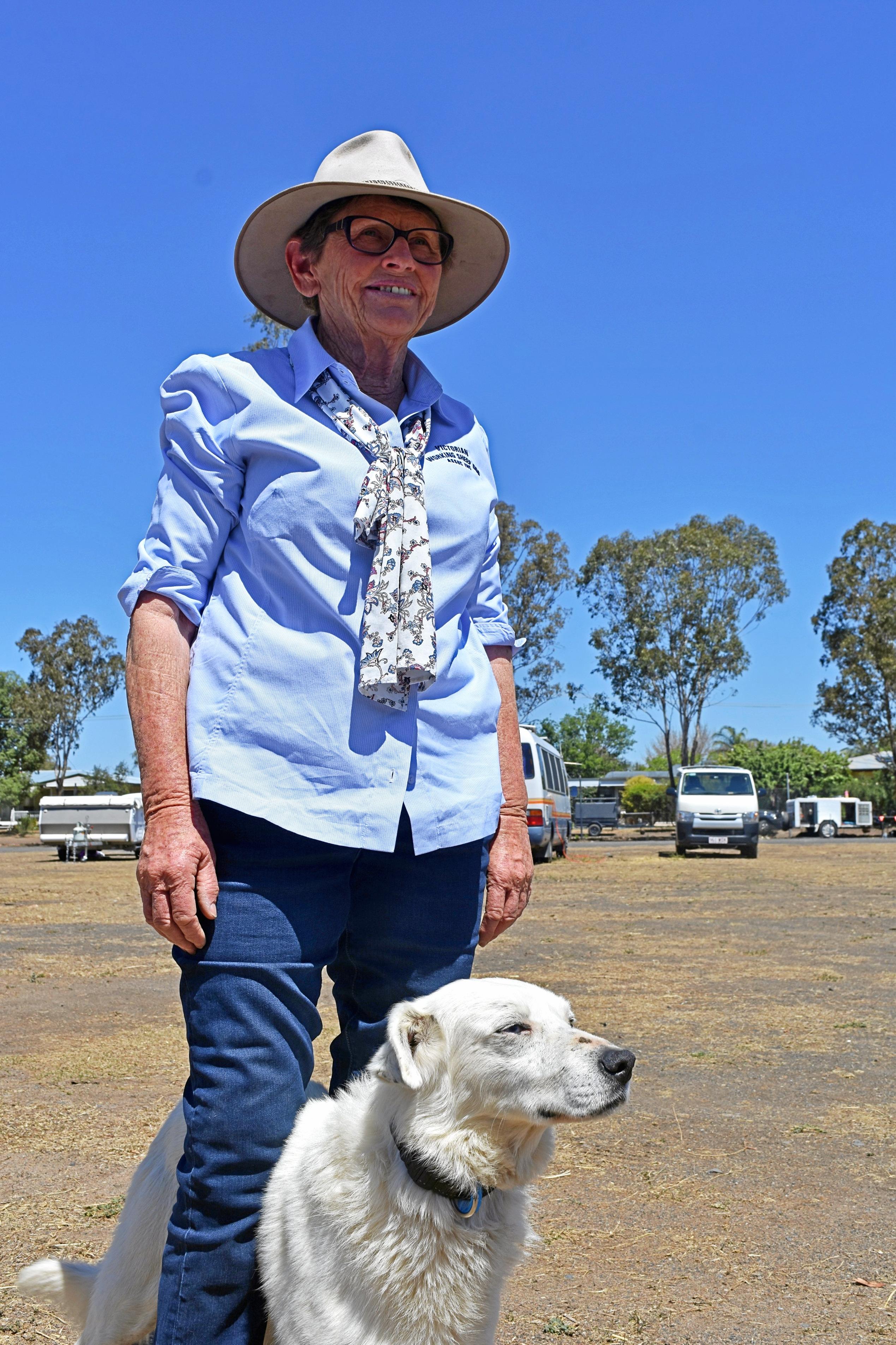 Jess Macleod from Victoria with Morgan's Nick's Choice. Picture: Meg Gannon