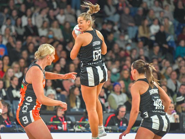 Games have been played in Tasmania, but many captains believe they should get their own Super Netball team. Picture: Simon Sturzaker/Getty Images