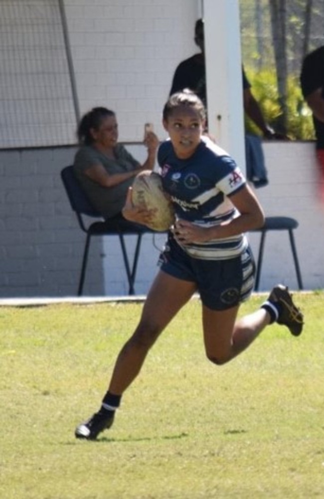 Rockhampton Brothers' Layne Ivey is a danger to defences with her kick returns.