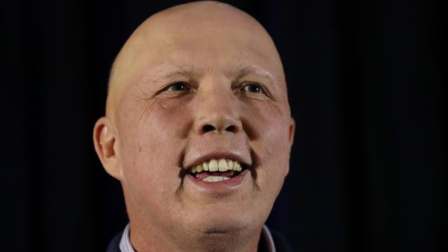 Defence Minister and Federal Liberal member for Dickson, Peter Dutton. Picture: Zak Simmonds