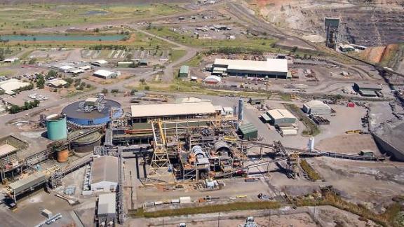 The Ernest Henry mine and plant, 38km northeast of Cloncurry.