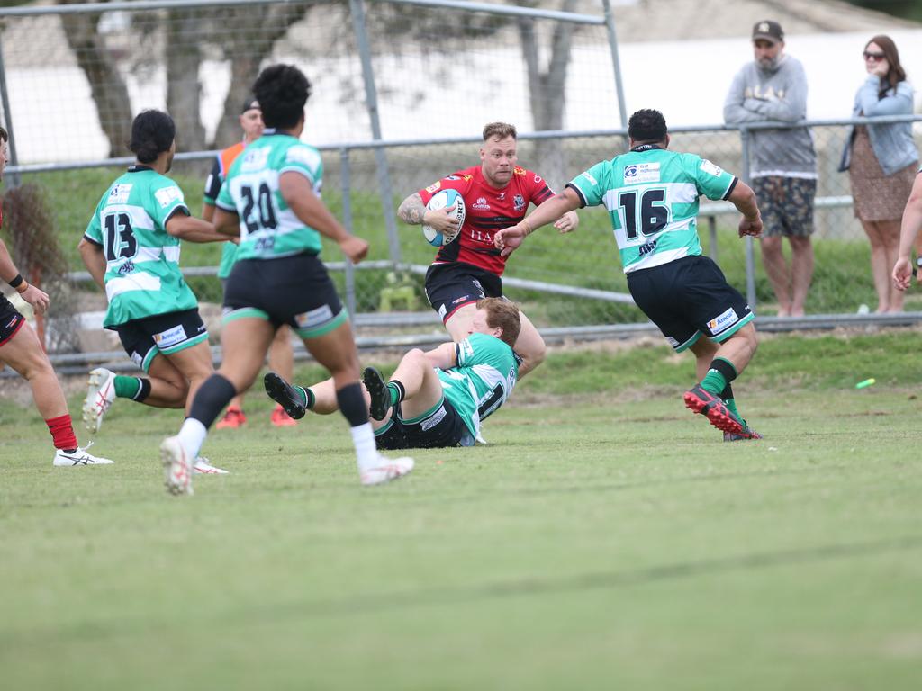 PBC Allygators vs. Colleges Knights. Blake Griffin. 20April 2024 Currumbin Picture by Richard Gosling