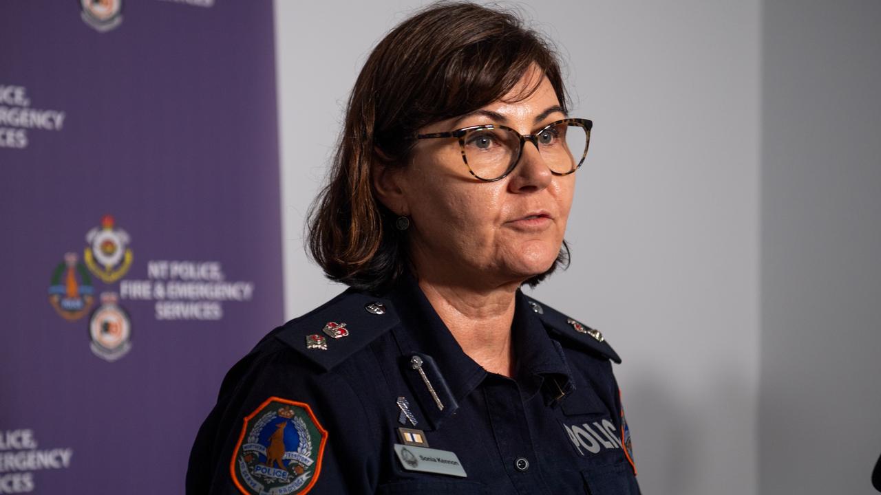 NT Police Superintendent Sonia Kennon told Borroloola residents it was not safe to attempt to leave. Picture: Zizi Averil