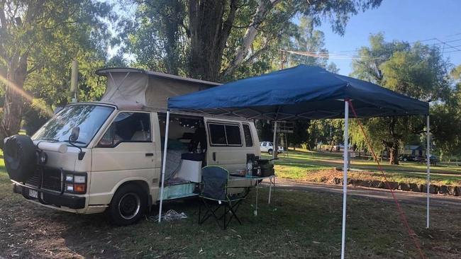 This vintage Toyota Hiace van, lovingly restored by grieving father Tony Simrajh, was stolen in Melbourne and sold to wreckers.