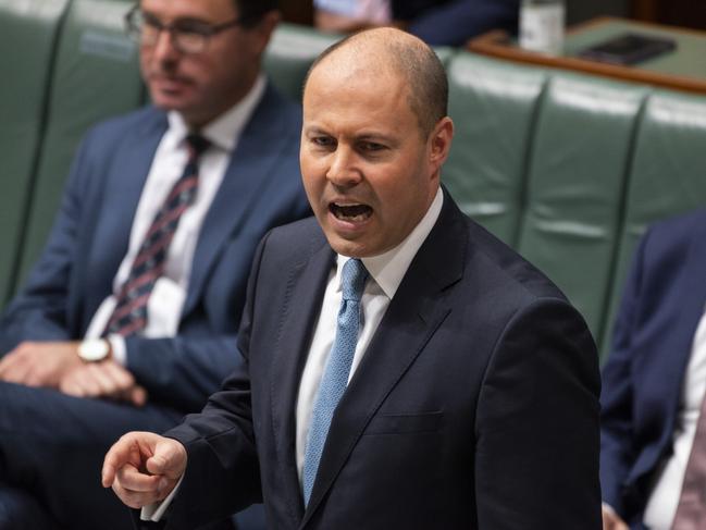 Treasurer Josh Frydenberg. Picture: NCA NewsWire / Martin Ollman