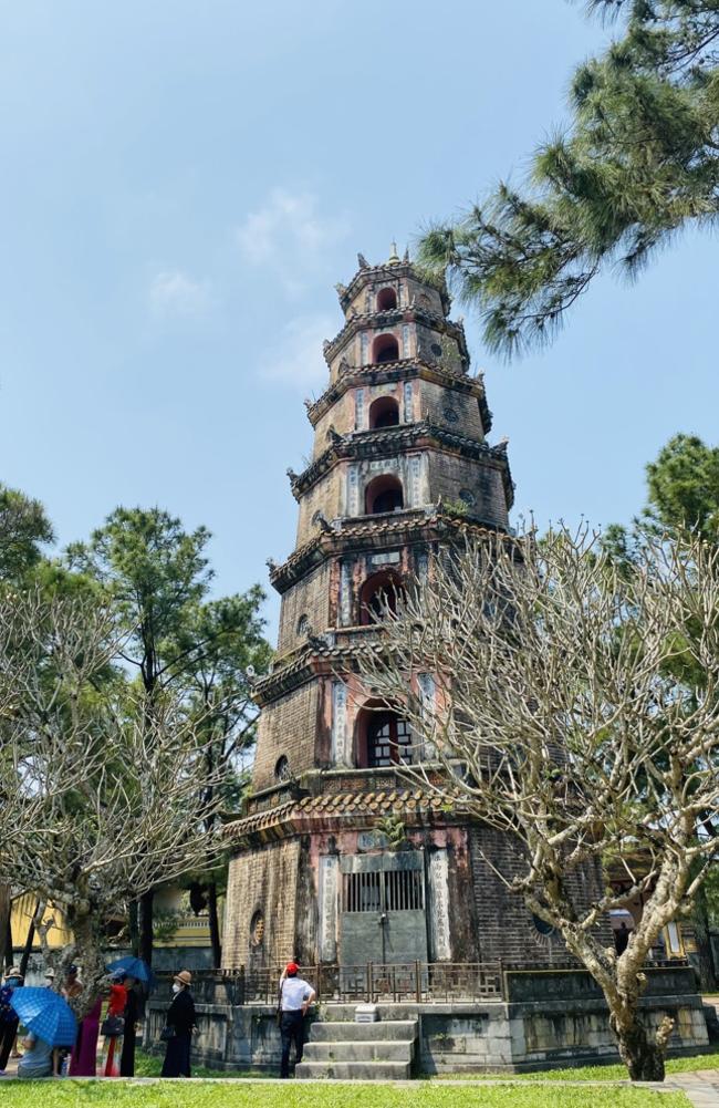 Hue is a UNESCO World Heritage site and is full of stunning royal tombs including the Thien Mu pagoda.