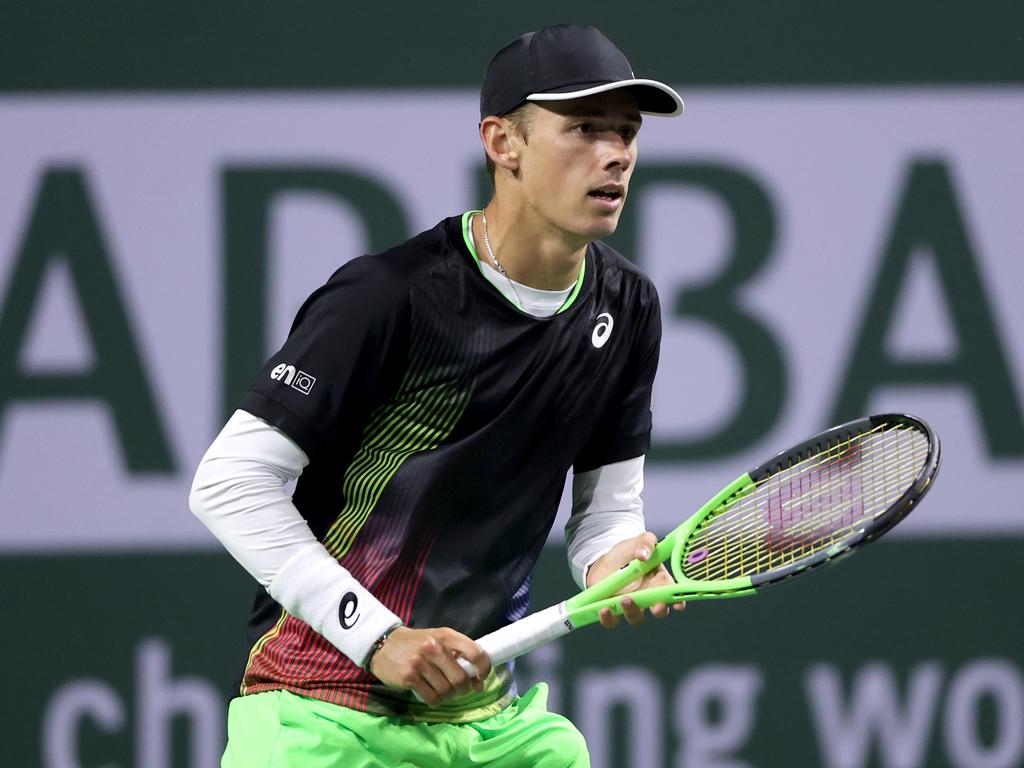 Alex De Minaur and Australia face a tough draw. Picture: Matthew Stockman/Getty Images