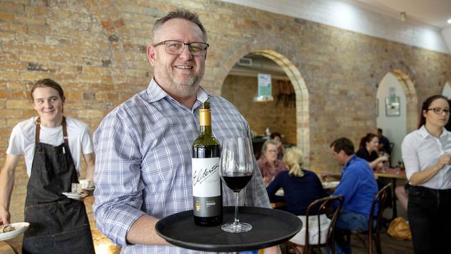 Andrew Watson from The Pearl cafe in Woolloongabba. Picture: Sarah Marshall