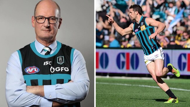 Is this what Port Adelaide’s teal prison bars jumper could look like?