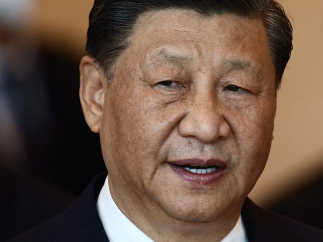 China's President Xi Jinping attends the 29th APEC Economic Leadersâ Meeting (AELM) during the Asia-Pacific Economic Cooperation (APEC) summit in Bangkok on November 19, 2022. (Photo by Jack TAYLOR / POOL / AFP)