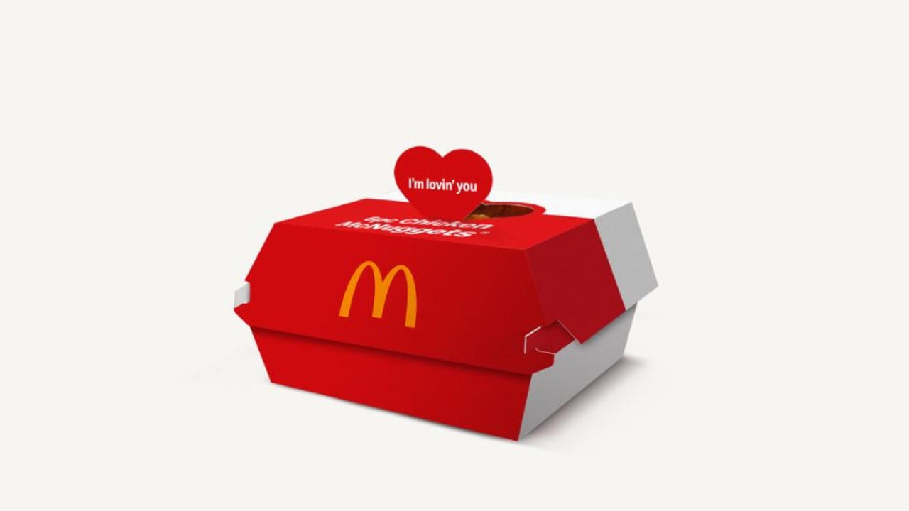 Macca’s will be offering 40-pieces of Chicken McNuggets to cater for those bigger sharing moments, from 16 February onwards. Picture: Supplied