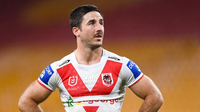 Ben Hunt’s future in the Red V remains under a cloud. Picture: NRL/Getty