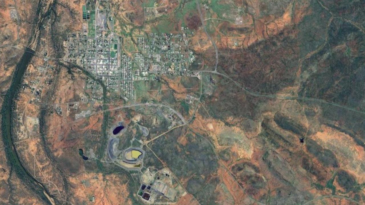 A Google Map view of Cloncurry