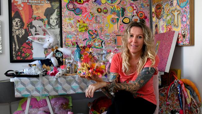 Artist Lisa Ashcroft will have an exhibition at Murky Studios. Picture: Evan Morgan