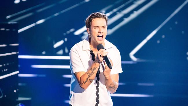 Ripley Alexander eliminated from 2024 Australian Idol top 12. Picture: Supplied / Seven