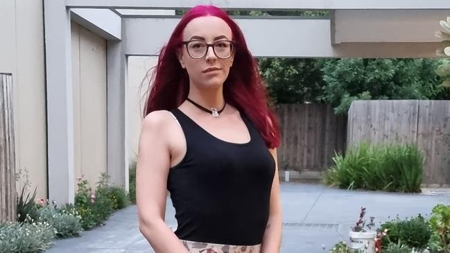 Boronia's Tara Birnie said she was left traumatised after an incident while she was trying on lingerie at Bras N Things at Eastland. Picture: Supplied.