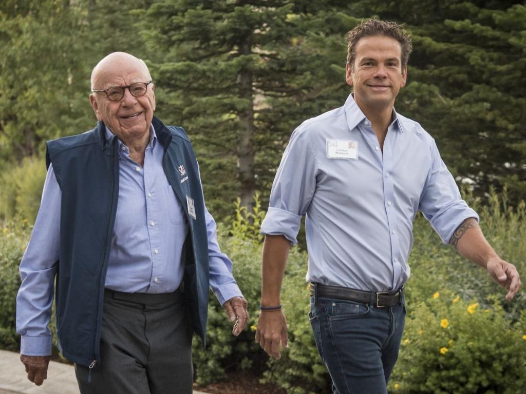 Lachlan Murdoch will succeed his father, Rupert, as the Chairman of News Corp. Picture: Bloomberg