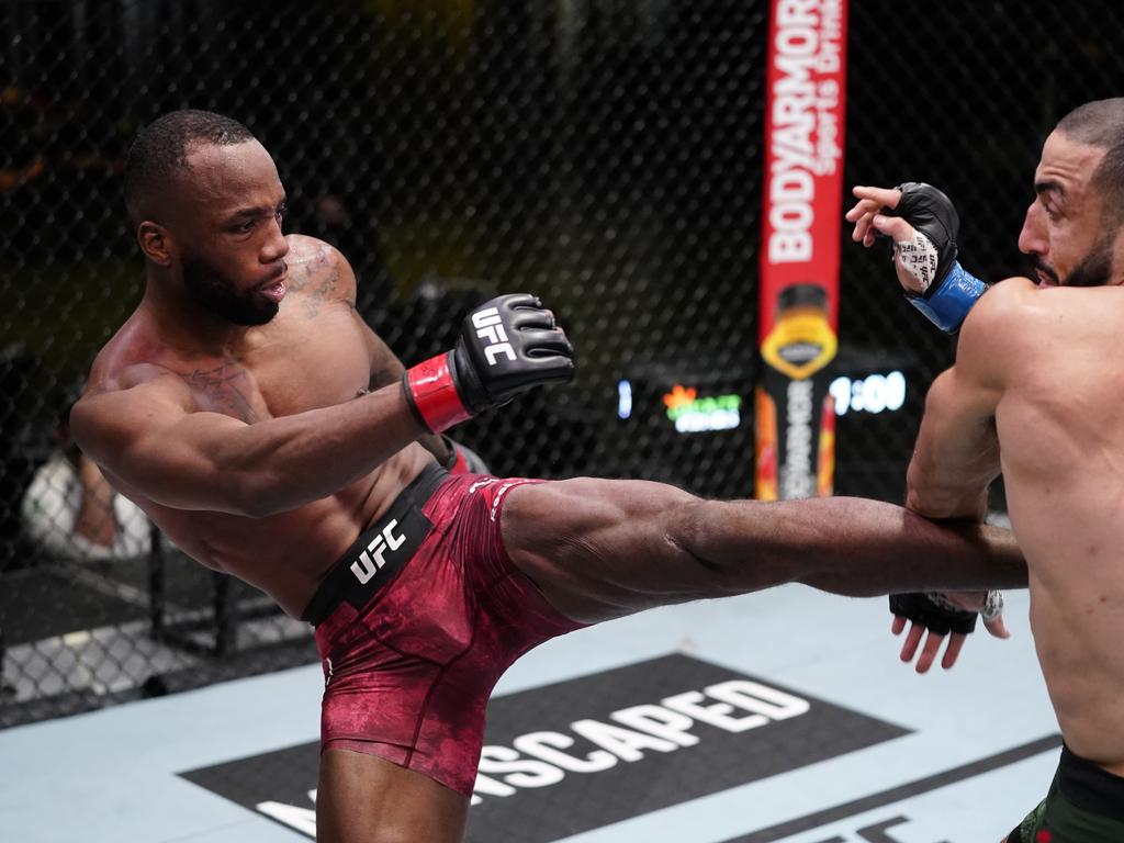 Leon Edwards was winning the fight.