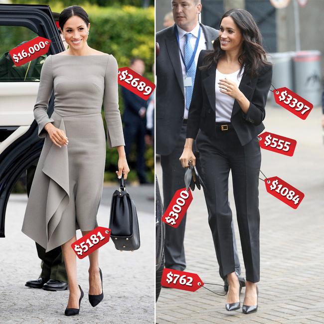 Meghan's VERY high-end brunch look! Duchess of Sussex sports £10,000 outfit