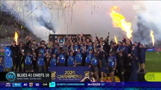 Blues pump Chiefs in Super Rugby final