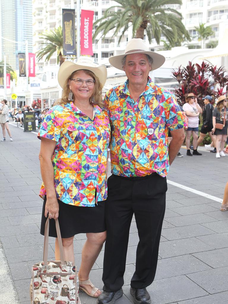 Groundwater. Paul and Julia Basnett. 19 October 2024 Broadbeach Picture by Richard Gosling