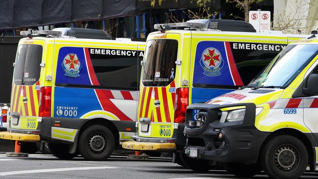 Victorian Ambulance Union general secretary Danny Hill slammed the delay. Picture: Luis Enrique Ascui