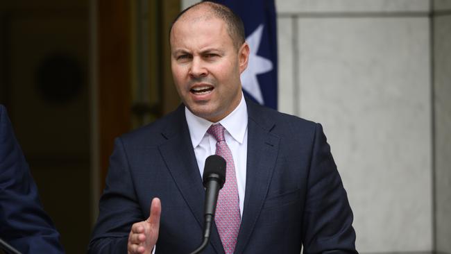 Treasurer Josh Frydenberg will meet insurance industry chiefs in Canberra on Tuesday. Picture: Getty Images