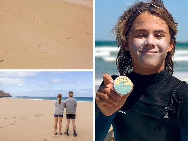 Touching tributes to teen killed by shark