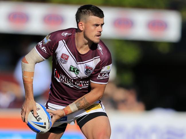 Burleigh’s Dylan Phythian was named man of the match. Picture: SMP Images