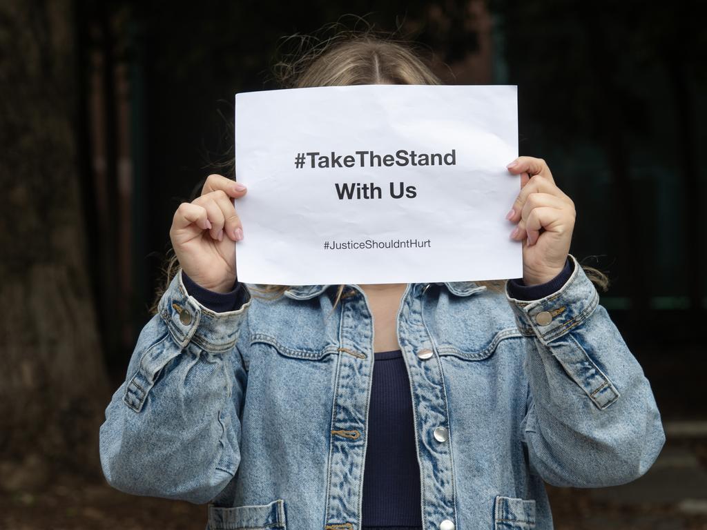 Grace has joined news.com.au’s #TakeTheStand campaign. Picture: Nicki Connolly/news.com.au