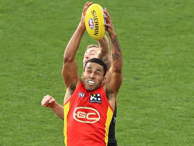 Touk Miller was once again one of the best in a beaten Gold Coast side. (Photo by Robert Cianflone/Getty Images)