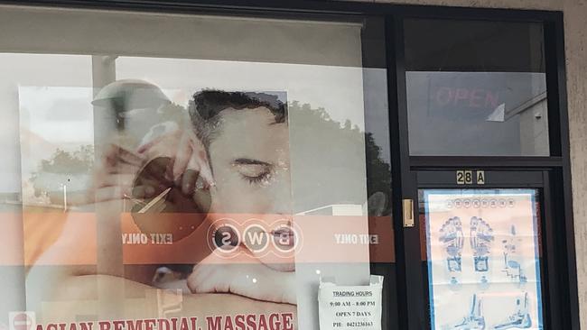 Cardiff massage parlour was fined $5000 for breaching public health order. Picture: Amy Ziniak