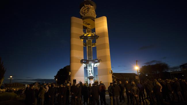 Ulverstone Dawn Service. Picture: CHRIS KIDD