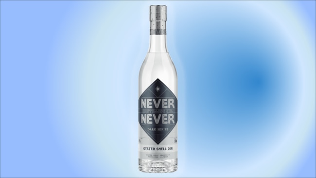 Never's Dark Series Oyster Shell Gin.