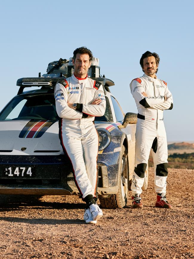 Mark Webber and Stephane Ortelli put the Dakar through its paces.