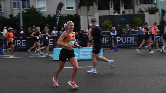 Some of the magic moments and action from the ASICS Runaway Noosa Marathon. Photo: Mark Furler