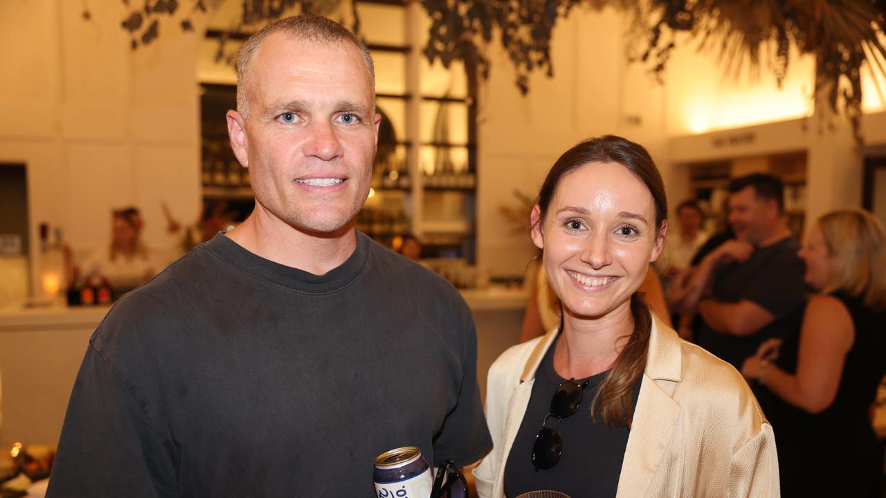 James Bartle and Cayley Haig at The Tamborine Boutique Hotel Launch at Mount Tamborine for Gold Coast at Large. Picture, Portia Large.