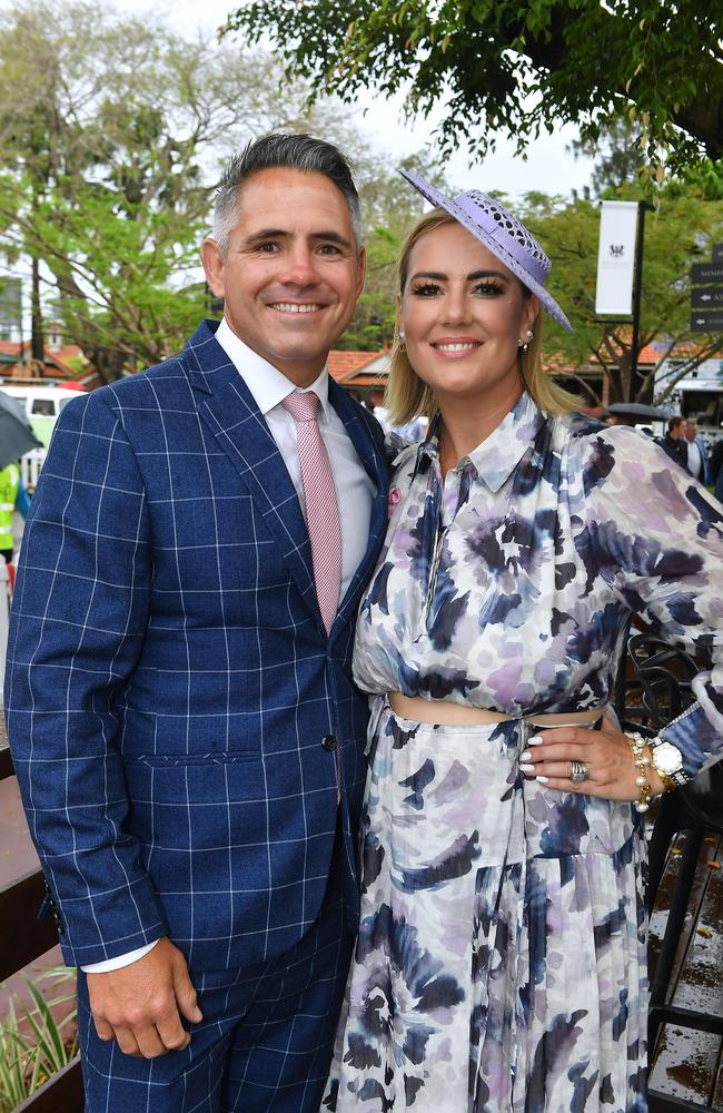 Margaux Parker is married to former NRL player Corey Parker who played 347 games for the Brisbane Broncos. Picture: John Gass