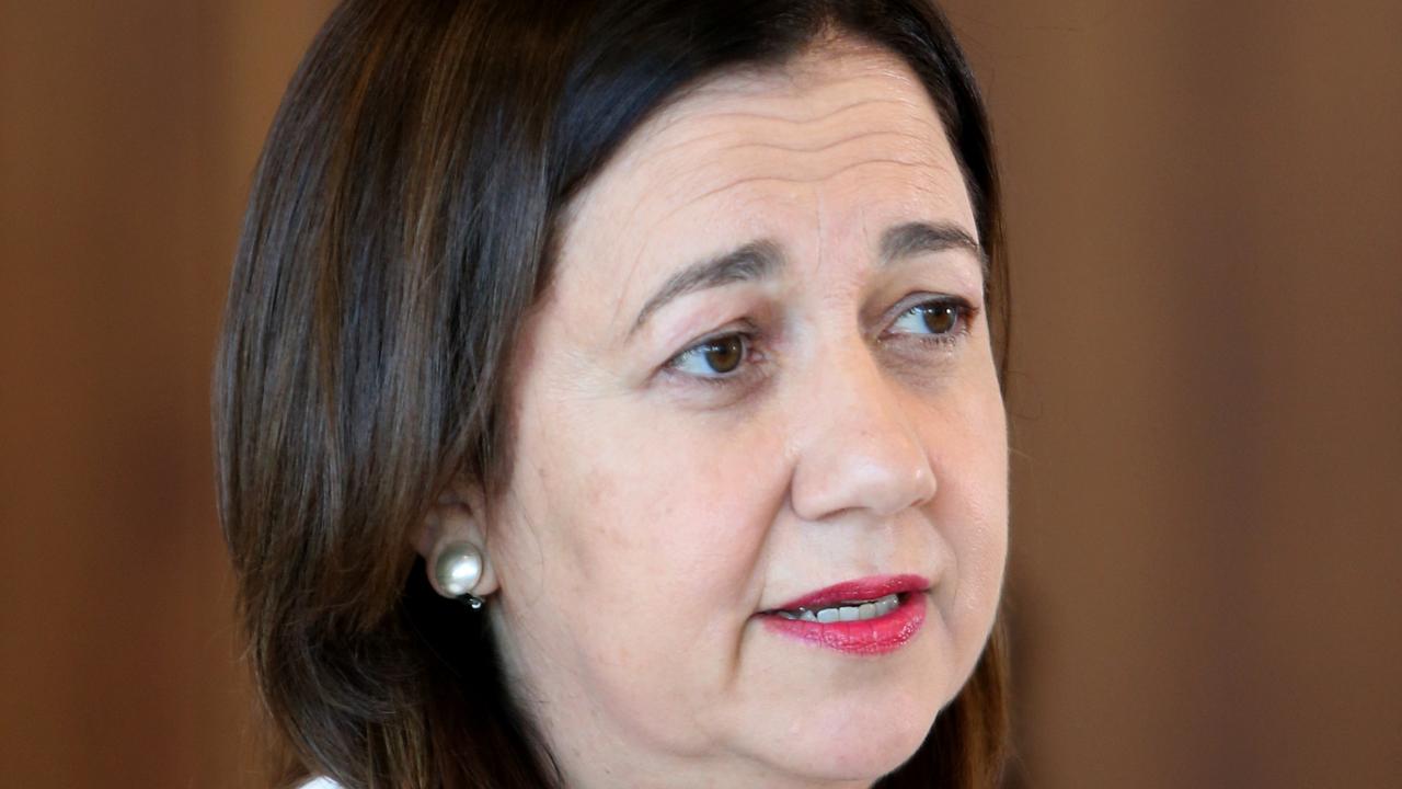 Premier Annastacia Palaszczuk today announced the restrictions on residents of greater Sydney. Steve Pohlner