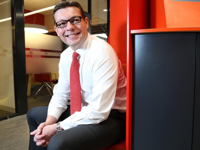 POCKET SUPERCOMPUTERS ... People's Choice Credit Union CEO Steve Laidlaw says mobile devices are at risk just like PCs. Picture: Stephen Laffer