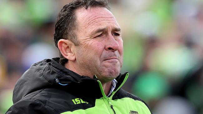 Ricky Stuart has turned the Raiders into a real premiership threat. Picture: Kym Smith