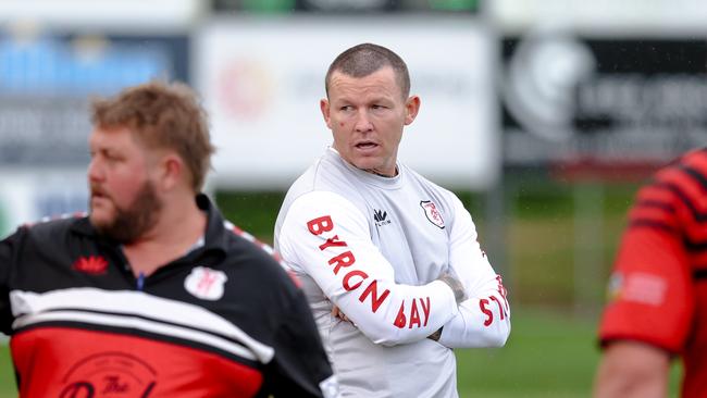 Byron Bay coach Todd Carney. Picture: DC Sports Photography