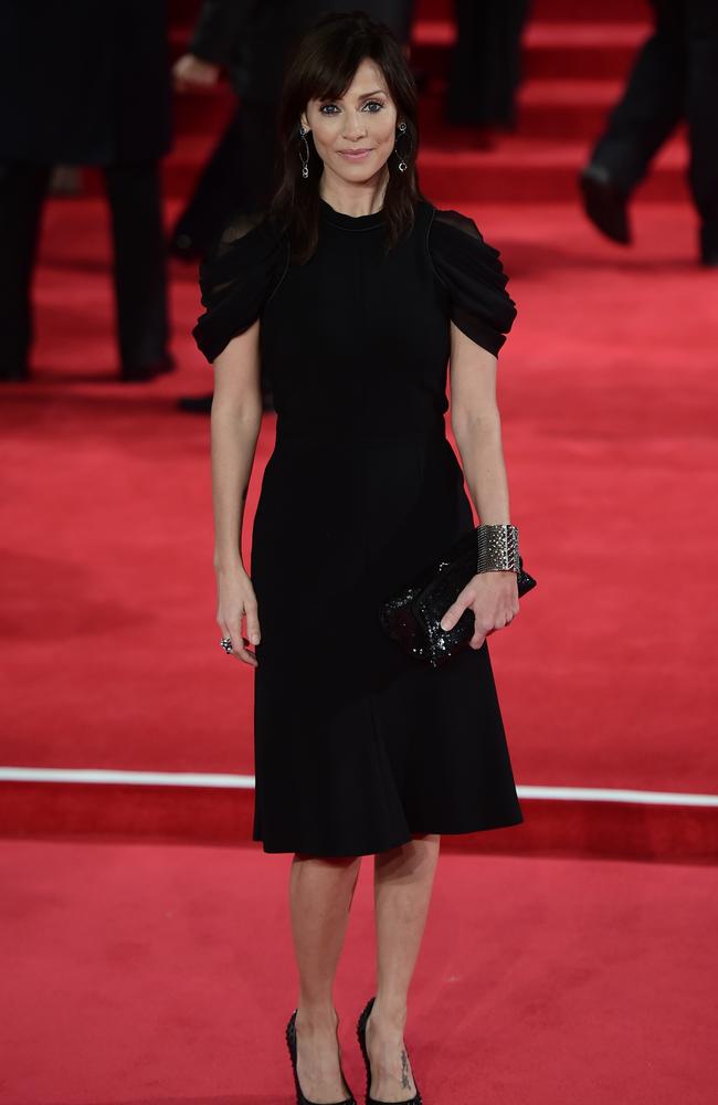 Natalie Imbruglia attend the Royal Film Performance of “Spectre”at Royal Albert Hall on October 26, 2015 in London. Picture: AFP