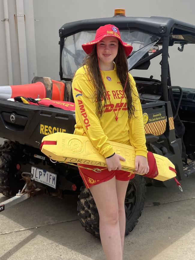 Ella Brennan, 14, loves the positive environment her club has. Picture: Supplied