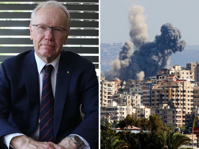 Former Queensland Labor premier Peter Beattie warns the public debate on the Middle East conflict has been 'hijacked by extremists'. Picture: Britta Campion/