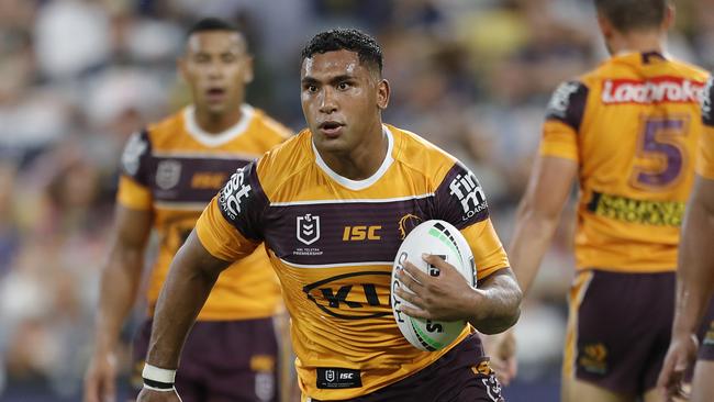 Tevita Pangai Junior will miss the next four games through suspension. Picture: AAP.